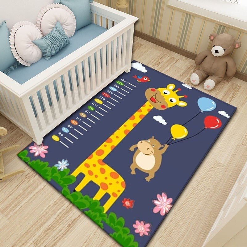 Children's Play Crawl Mat Road Traffic Route Map Carpet Living Room Sofa Coffee Table Carpets Home Decoration Traffics Sign Mats 5