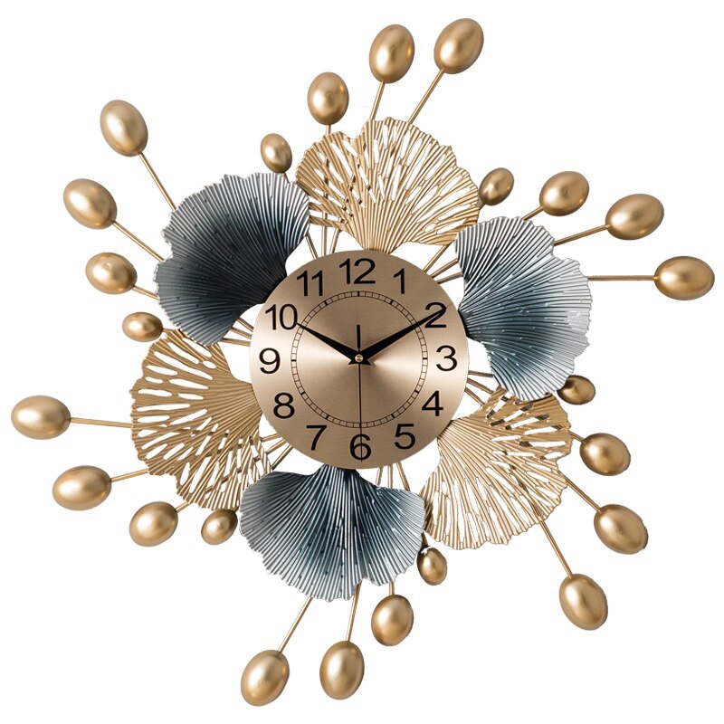 Bedroom Battery 3d Wall Clock Modern Design Flower Nordic Creative Wall Clock Industrial Reloj De Pared Wall Clock Free Shiping 5