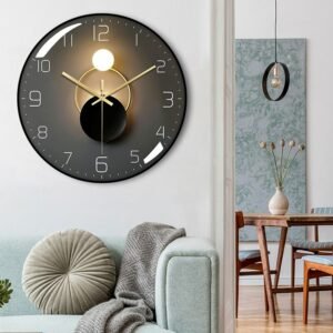 Luxury Classic Bedroom Wall Clocks Modern Living Room Mechanism Quartz Wall Clock Industrial Reloj Pared Silent Clock Mechanism 1