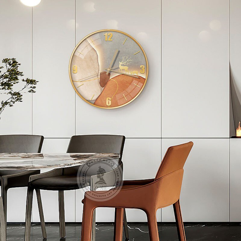 Minimalist Wall Watch Quartz large Art Luxury Original Digital Home Design Furniture Clock Wall Saat Home Saatration Items 3