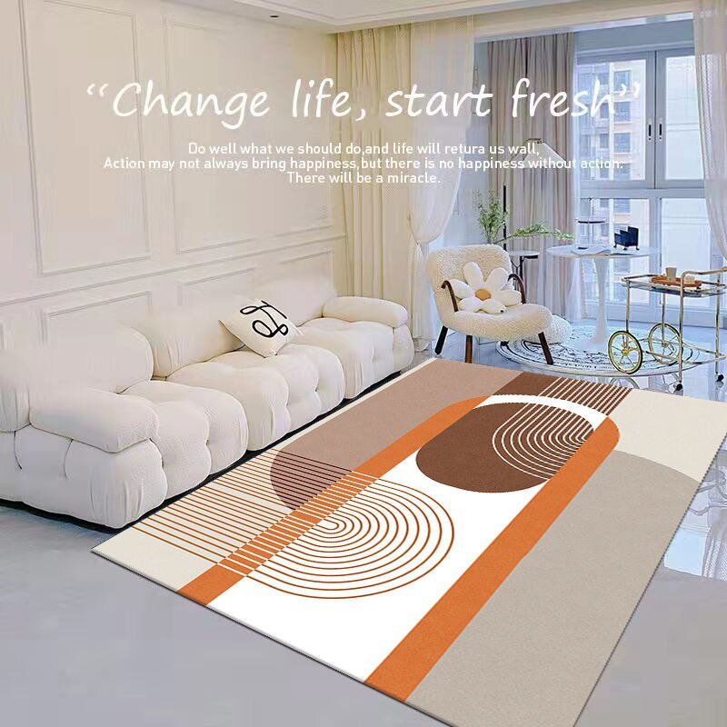 Modern Minimalist Bedroom Carpet Home Decoration Lounge Rug Nordic Style Coffee Table Rugs Kitchen Non-slip Anti-fouling Carpets 6