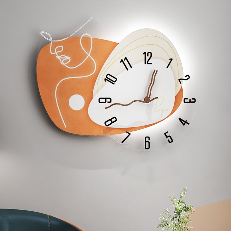Industrial Luxury Wall Clock Large Silent Creative Designer Wall Clock Modern Design Reloj Pared Grande Wall Clock Mechanism 4