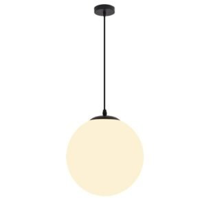 Simple Design White Glass Ball Pendant Lamp For Dining Living Room Bedroom Luminaire Idoor Lighting Decoration LED Free Shiping 1