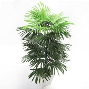 90cm Tropial Palm Tree Large Artificial Plants Fake Monstera Silk Palm Leaves Big Fan Leaf For Home Floor Room Garden Xmas Decor 1