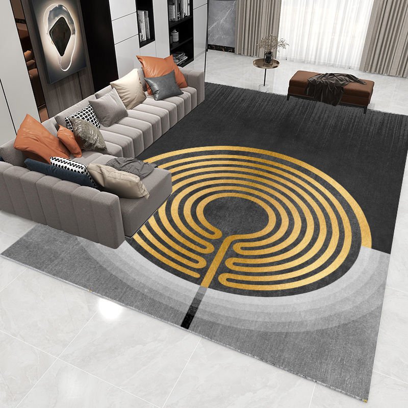 Nordic Minimalist Living Room Carpet Bedroom Large Area Rug Home Decoration Coffee Table Rugs Kitchen Stain-resistant Floor Mat 6