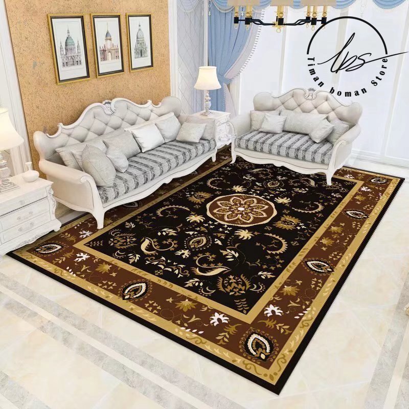 New Ethnic Rugs Persia Carpets Home Decoration Bedroom Large Rug Living Room Worship Non-slip Carpet Kitchen Dirt Resistant Mat 5