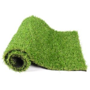 200cm Artificial Grass Lawn 4 Color False Turf Outdoor Fake Grass Carpet High Quality Plants Mat For Football Field Garden Decor 1