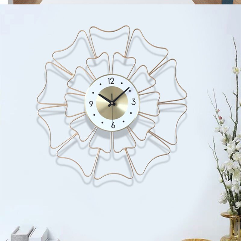 Giant Simple Modern Wall Clock Silent Art Creative Digital Quartz Metal Living Room Wall Clock Mechanism Reloj Pared Home Decor 2