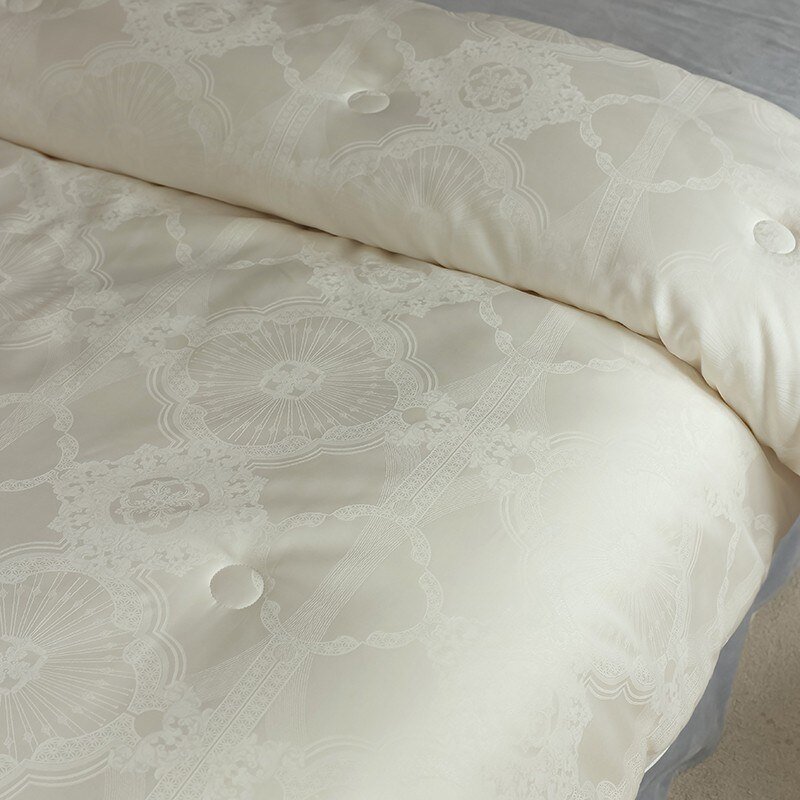 100% Bamboo Cool Comforter, Organic Fluffy and Soft Down Alternative Duvet Insert 200X233cm/220X240cm for Spring Autumn Summer 3