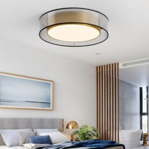 Tricolor Copper Ceiling Chandelier Ceiling Lamp Study Living Room Dining Room Decorative Lamp Indoor Dual-use Lighting 1
