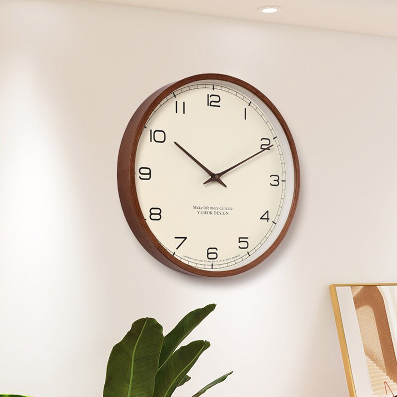Electronic Silent Nordic Wall Clock Living Room Large Gold Round Wall Clock Modern Design Reloj Pared Grande Led Wall Clock 3