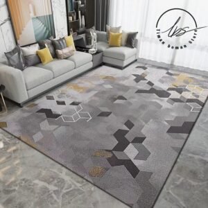 Modern Minimalist Carpet Light Luxury Home Decoration Carpets Landscape Living Room Bedroom Rug Study Rugs Sofa Coffee Table Mat 1