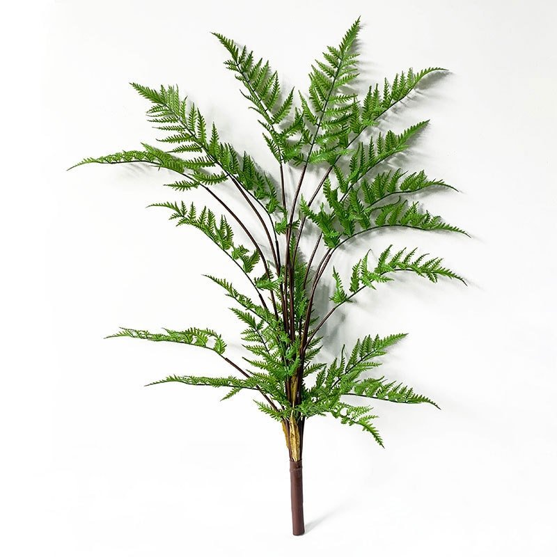 70/93cm Large Artificial Palm Tree Plastic Fern Leaf Tropical Plant Big Fake Cypress Tree Branch For Home Garden Christmas Decor 5
