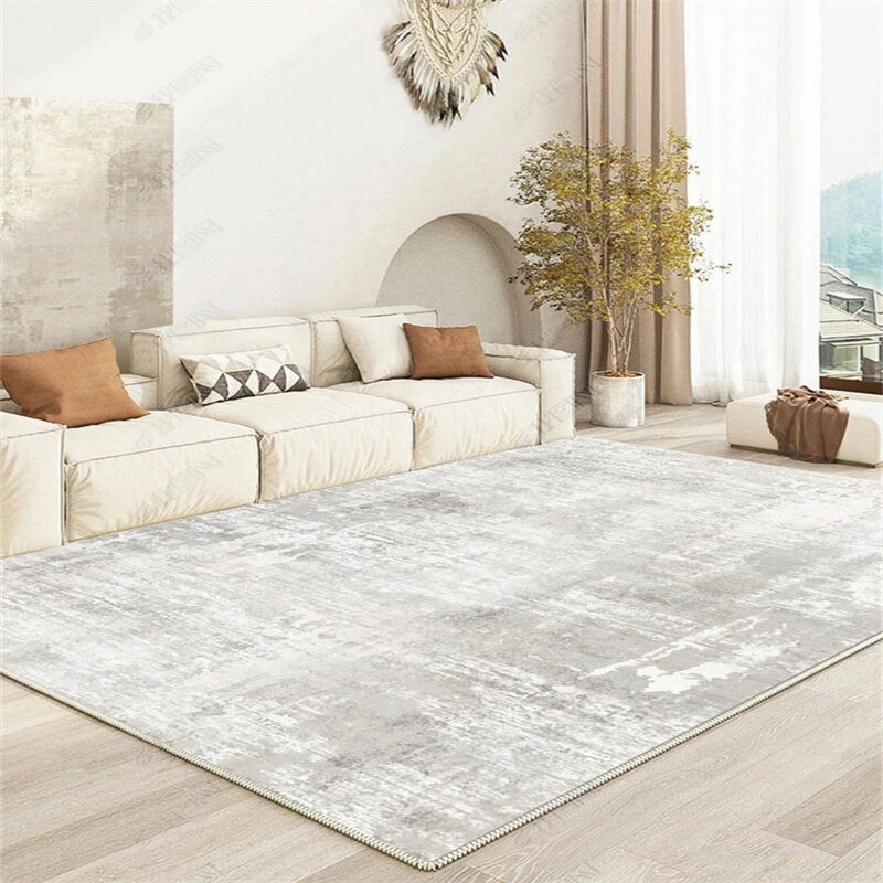 Nordic Abstract Hotel Homestay Decoration Carpet Light Luxury Living Room Sofa Coffee Table Carpets Home Balcony Porch Entry Rug 1