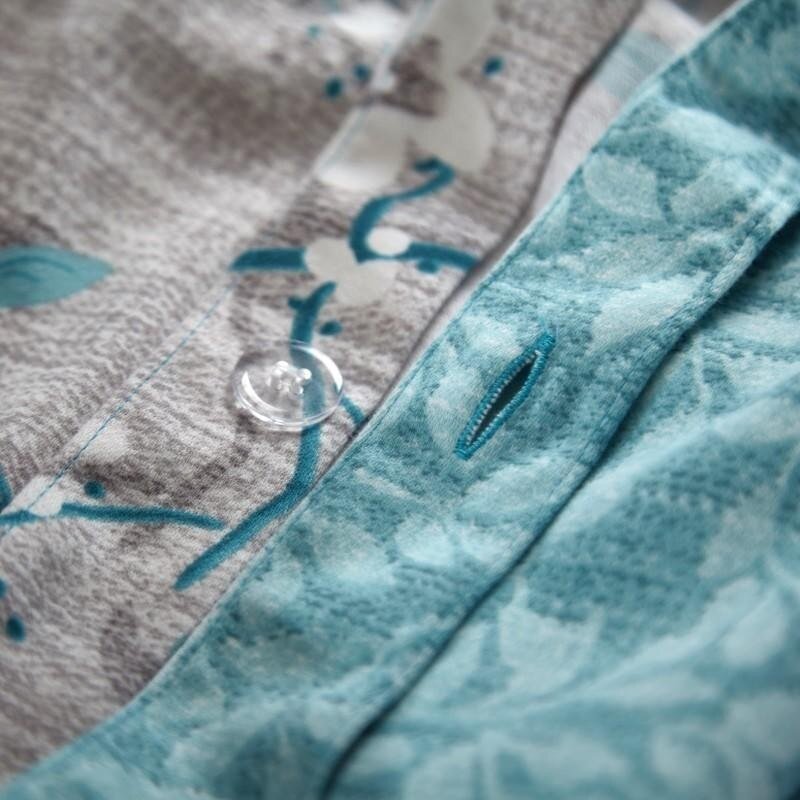 Ultra Soft Brushed 100%Cotton Bedding Sets Vintage Floral Spring Blossm Birds Print Duvet Cover bed sheet Pillowcase Queen King 6