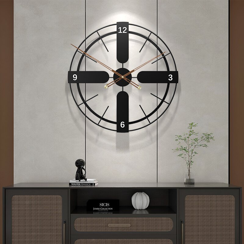 Hanging Clocks Wall Home Clock Modern Living Room Large Wall Clock Digital Designer Decoration Orologio Da Parete Home Decor 1