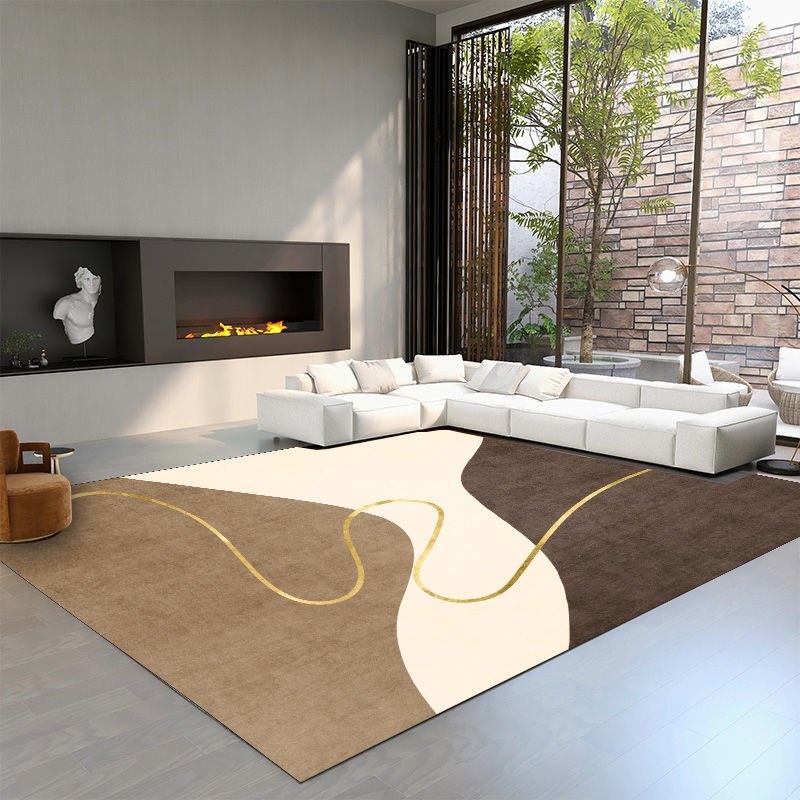 Modern Nordic Style Living Room Large Area Carpet Home Coffee Table Sofa Rug Room Anti-dirty Non-slip Rugs Entry Porch Door Mat 1