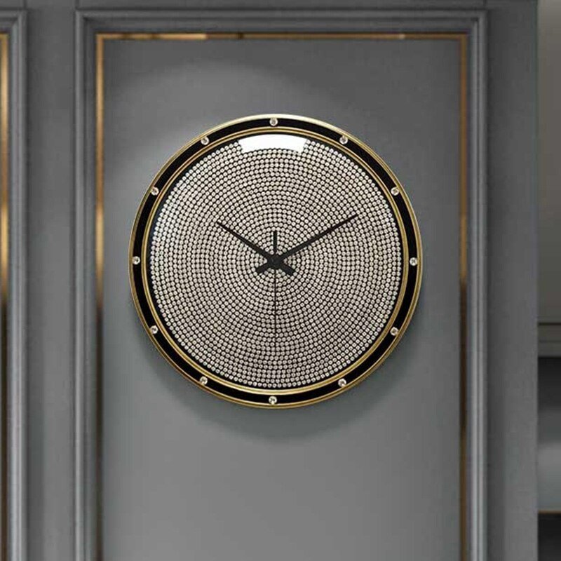 Nordic Large Wall Clock Digital Copper Wall Clock Creative Luxury Classic Living Room Reloj Pared Farmhouse Decor Kitchen XFYH 2