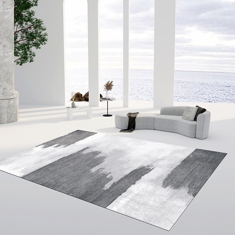 Nordic Simple Living Room Carpet Bedroom Light Luxury Home Carpets Sofa Coffee Table Rug Japanese-style Bedside Non-slip Rugs 2