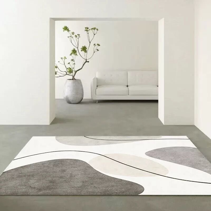 Modern Light Luxury Lounge Bedside Soft Carpet Bedroom Living Room Decoration Carpets Nordic Home Study Cloakroom Non-slip Rug 3