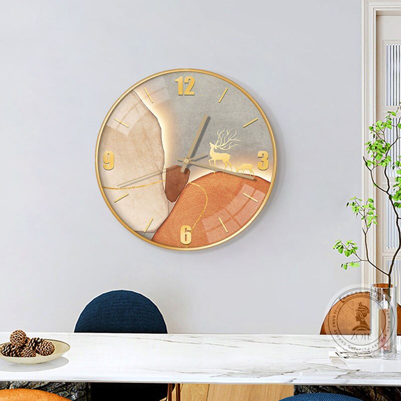 Minimalist Wall Watch Quartz large Art Luxury Original Digital Home Design Furniture Clock Wall Saat Home Saatration Items 4