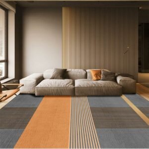 Nordic Luxury Living Room Carpet Modern Home Decoration Mat Washable Mats Large Area Rug Bedroom Non-slip Stain-resistant Rugs 1