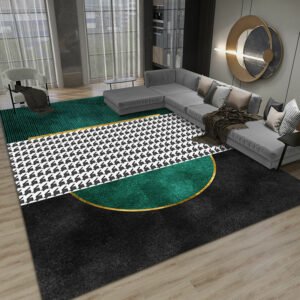 Nordic Style Living Room Carpet Room Sofa Coffee Table Mat Thicken Soft Entrance Door Mat Bedroom Bedside Rug Home Decoration 1