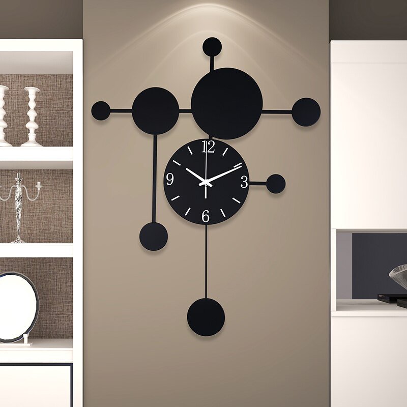 Silent Clocks Wall Home Modern Design Kitchen Minimalist Large Digital Clocks 3d Living Room Reloj De Pared Wall Decor 1