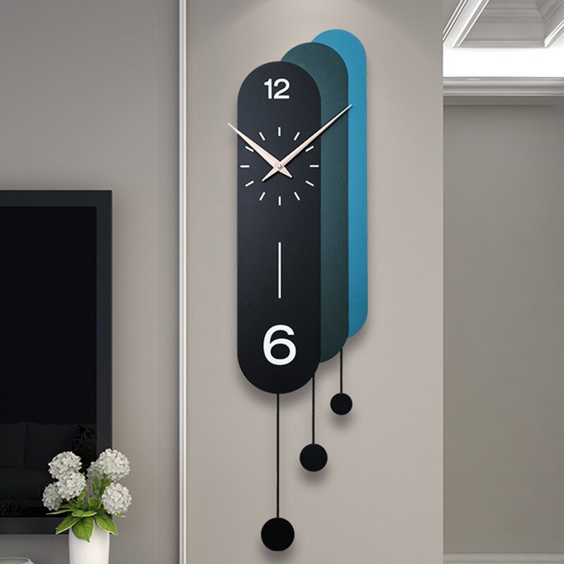 Big Size Wall Clock Modern Design Luxury Living Room Nordic Design Watch Wall Mechanism Digital Kitchen Reloj Pared Wall Decor 5