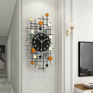 Large Minimalist Wall Clock Modern Luxury Silent Creative Living Room Wall Clock Nordic Reloj De Pared Wall Decoration ZP50ZB 1