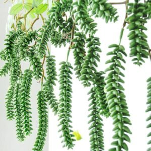 70cm Tropical Vines Artificial Hanging Plants Wall Ivy Rattan Leaves Fake Succulent Branches For Home Garden Outdoor Decor 1