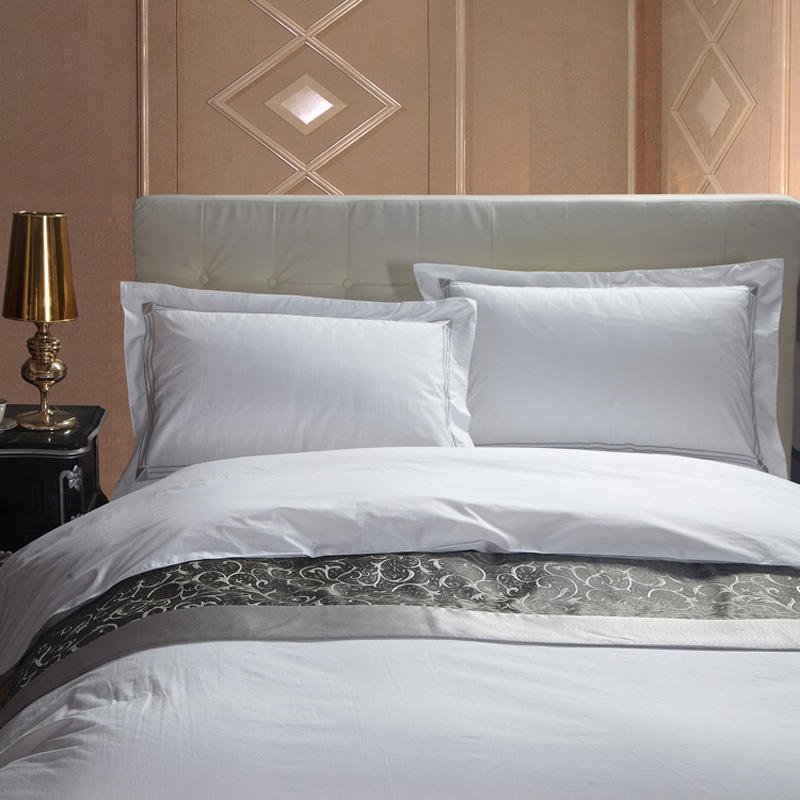 Queen King size White Bedding Set Luxury Egyptian cotton Bed set Bed sheet Duvet Cover Fitted sheet parure de lit ropa de cama 6
