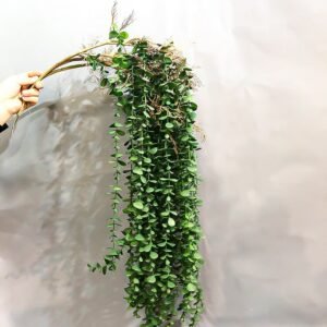 104cm Fake Eucalyptus Rattan Artificial Plants Vine Plastic Tree Branch Wall Hanging Leafs For Home Garden Outdoor Wedding Decor 1
