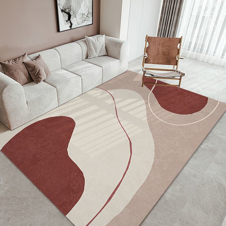 Nordic Home Decoration Living Room Coffee Table Carpet Modern Minimalist Bedroom Rugs Kitchen Non-slip Stain-resistant Floor Mat 5