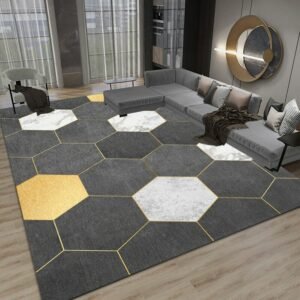 Light Luxury Nordic Sofa Coffee Table Carpet Bedroom Large Area Rug Living Room Dirt-resistant Floor Mat Home Entrance Door Mats 1