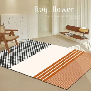 Modern Minimalist Bedroom Carpet Home Decoration Lounge Rug Nordic Style Coffee Table Rugs Kitchen Non-slip Anti-fouling Carpets 1