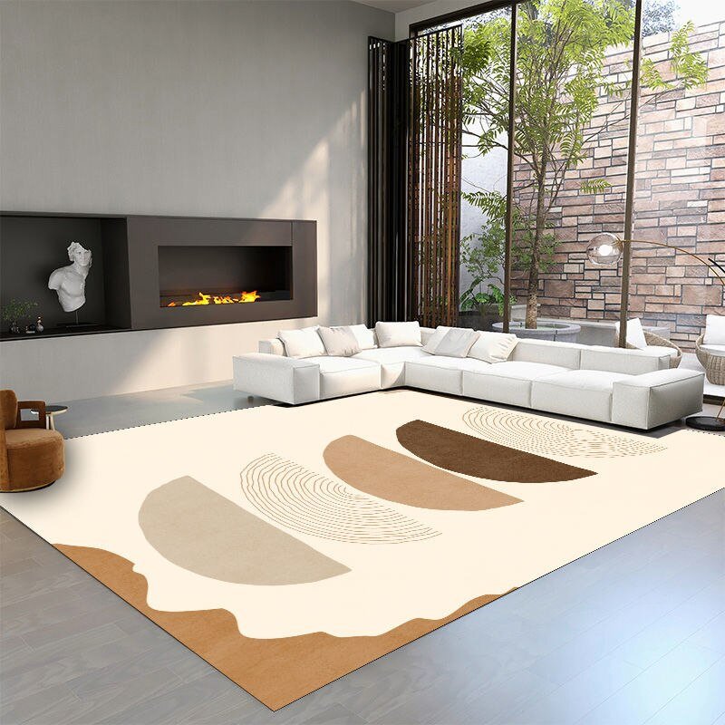 Modern Nordic Style Living Room Large Area Carpet Home Coffee Table Sofa Rug Room Anti-dirty Non-slip Rugs Entry Porch Door Mat 5