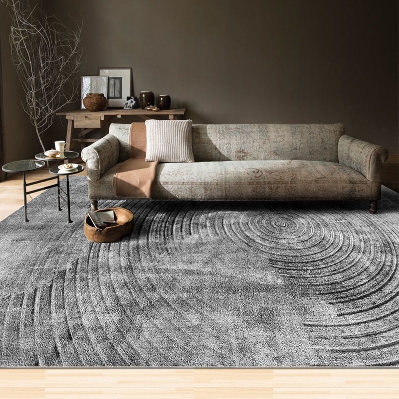 Nordic Solid Color Carpet Modern Sofa Coffee Table Mat Simple Living Room Bedroom Large Area Carpets Home Decorate Bedside Rugs 2