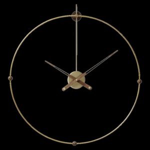 Metal Luxury Modern Minimalist Big Clocks Silent Living Room Decor Spain Hands Home Farmhouse Decor Kitchen Vintage XFYH 1
