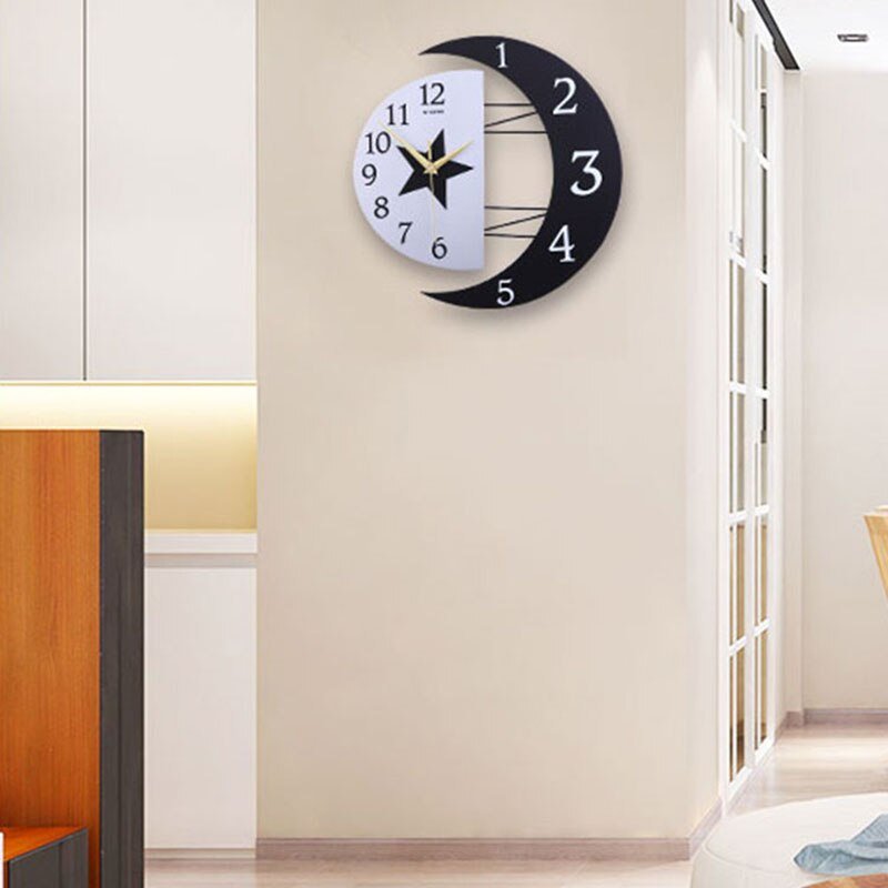 Creative Saatr Wall Modern Living Wall Clock for Home Accessories for Saatration Home Saatration Relojes Watchs Home Saatration 6