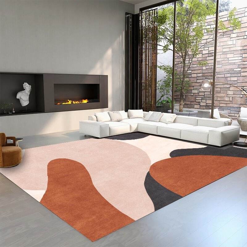 Modern Nordic Style Living Room Large Area Carpet Home Coffee Table Sofa Rug Room Anti-dirty Non-slip Rugs Entry Porch Door Mat 3