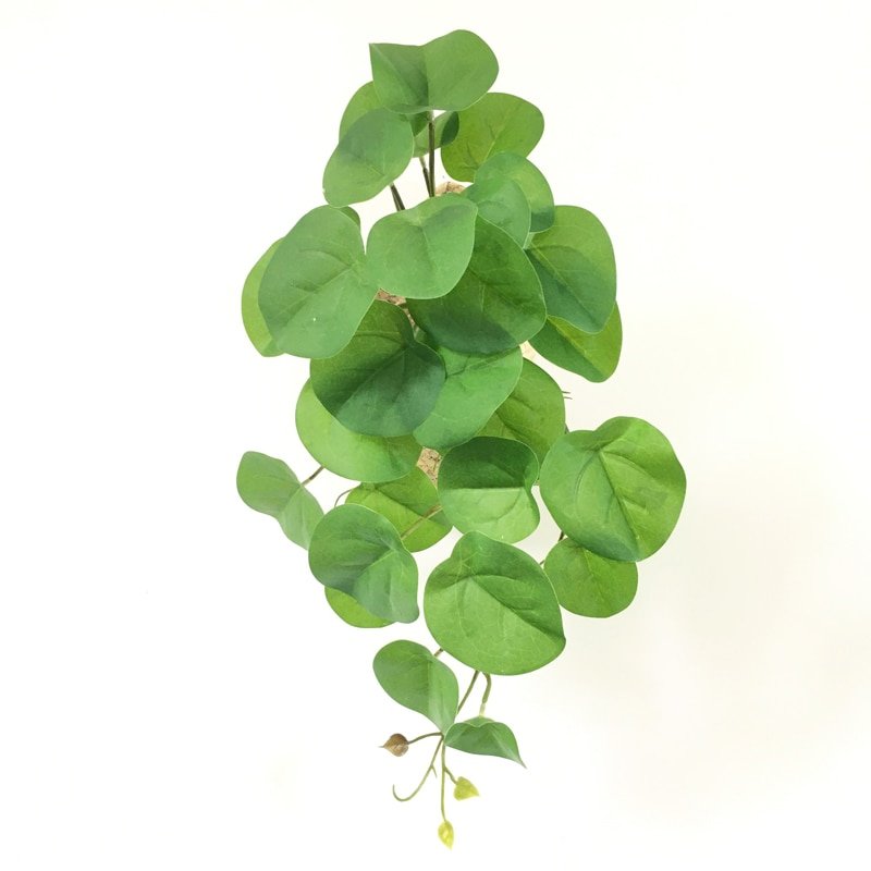 48cm Artificial Hanging Plants Fake Monstera Leaves Christmas Decor Plastic Scindapsus Tropical Leafs Wall for Bonsai Home Decor 4