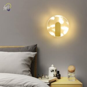 Nordic LED Wall Lamp Indoor Lighting Wall Sconces Home Bedroom Bedside Living Room Corridor Dining Room Decoration Wall Light 1