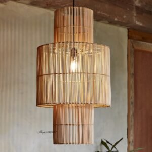 Vintage Rattan Pendant Light Hand-woven Process Chandelier Living Room Dining Room Study Chinese Style Homestay Decorative Lamp 1