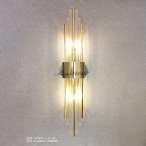 Postmodern Wall Light Fixtures Luxury Crystal Wall Lamp Decor for Living Room Bedroom Bedside TV Background Sconce Wall Lamps 1