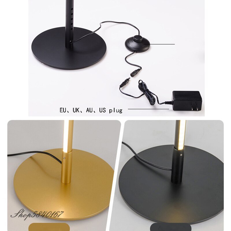 Led Simple Floor Lamps Remote Control Dimming Standing Lamps for Bedroom Corner Floor Light Living Room Home Decor Stand Floor 3