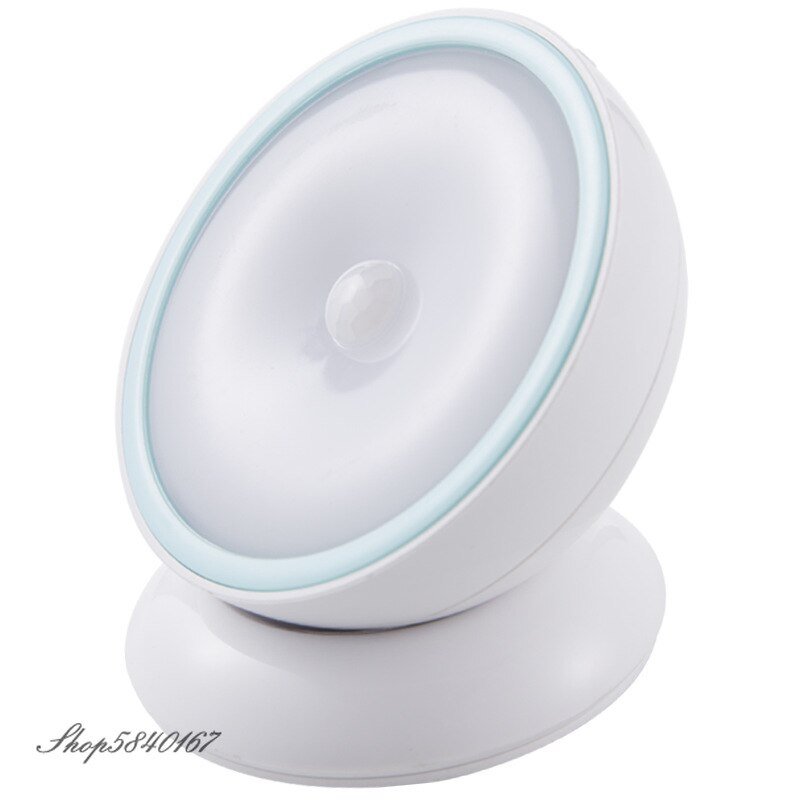 Intelligent Night Light with Motion Sensor LED Night Lights Battery Wardrobe Bedroom Night Lamp Bathroom Mirror Lights Wall 6