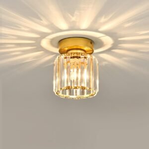 Aisle Crystal ceiling lights restaurant Corridor balcony lamp modern E27 led lighting home decor luminaire 1