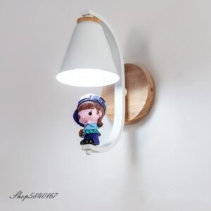 Nordic Wall Lights for Children Bedroom Lamps Sconce Wall Decor Indoor Lighting Girl Cute Lamp Living Room Decoration Wall Lamp 1