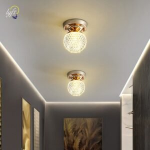 Round LED Ceiling Lamp Indoor Lighting Luxury Modern Ceiling Light For Kitchen Living Bedroom Dining Room Corridor Decoration 1